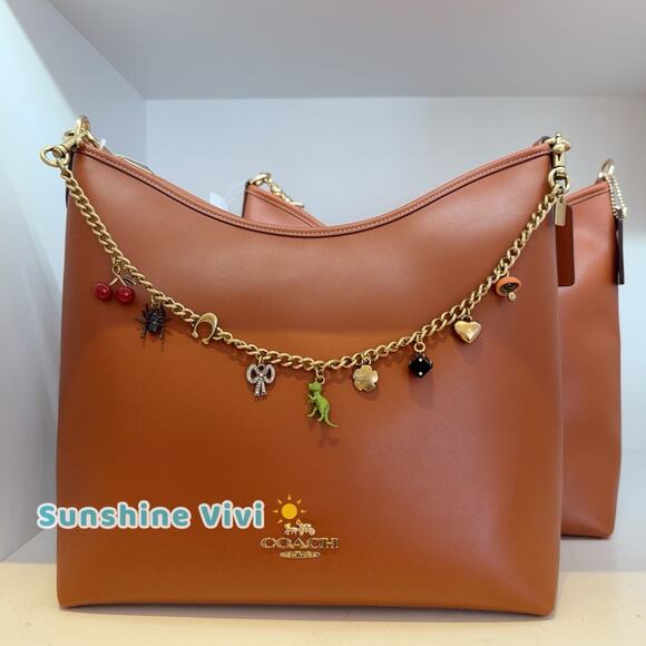 Coach Accessories - NWT Coach Charm Long Bag Chain Halloween Spider Limited Brass CCD30(no bag)